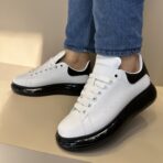 Alexander McQueen Jel Taban Beyaz Siyah