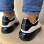 Alexander McQueen Jel Taban Beyaz Siyah - Görsel 3