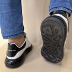 Alexander McQueen Jel Taban Beyaz Siyah - Görsel 4