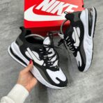 Nike Air 270 React Siyah Beyaz - Görsel 2