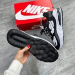 Nike Air 270 React Siyah Beyaz - Görsel 5