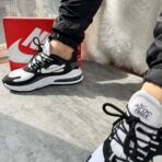 Nike Air 270 React Siyah Beyaz - Görsel 3