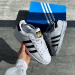Adidas Süperstar Beyaz Siyah - Görsel 4